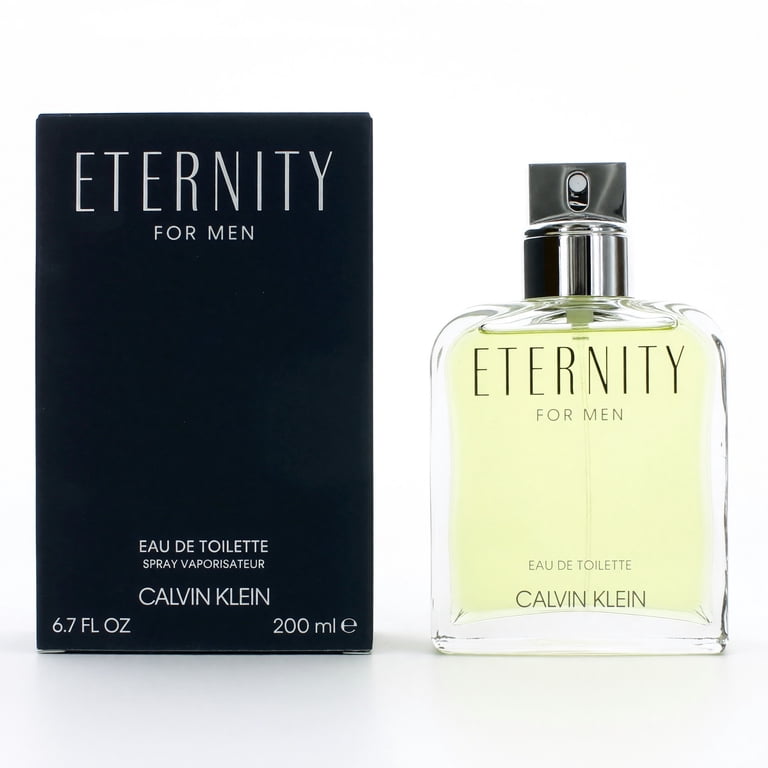 Calvin Klein Eternity Eau De Toilette Spray, Cologne for Men, 6.7