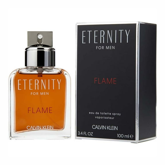 Calvin Klein Eternity Flame For Men Cologne 3.4 oz ~ 100 ml EDT Spray