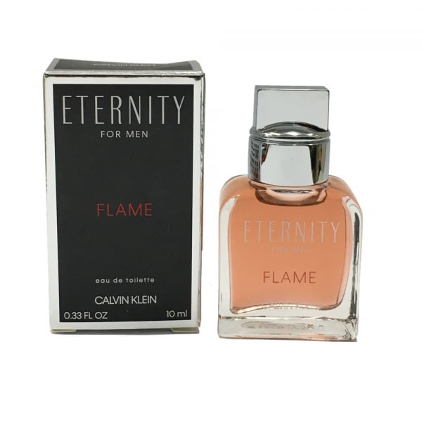 Calvin Klein Eternity Flame For Men EDT 0.33 oz / 10 ml Travel (Splash) | Eau de Toilette