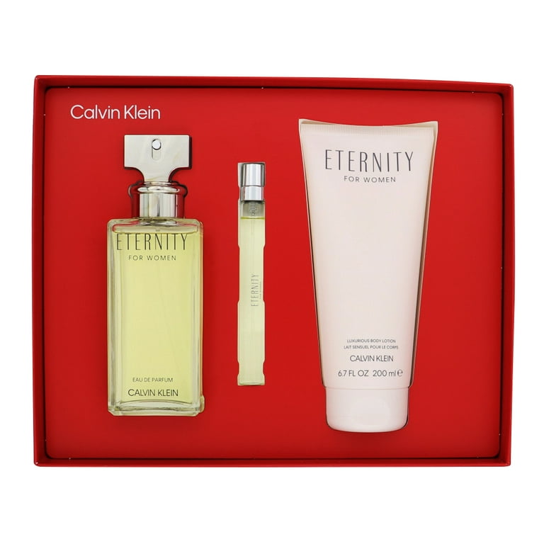 Calvin Klein Eternity For Women EDP 3 Pcs Gift Set Trio
