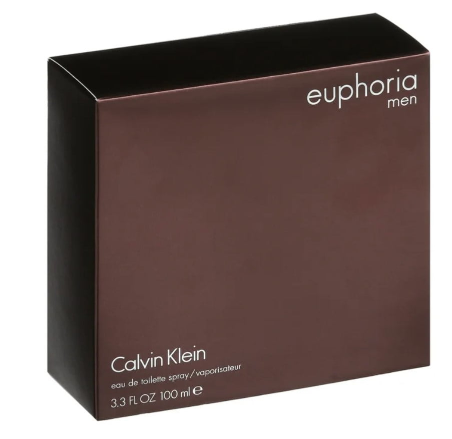 Calvin Klein Euphoria Eau De Toilette Spray, Cologne for Men, 3.4 Oz