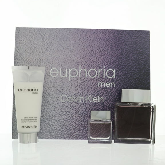 Euphoria 3.3 Eau De Toilette Spray by Calvin Klein Gift Set for Men