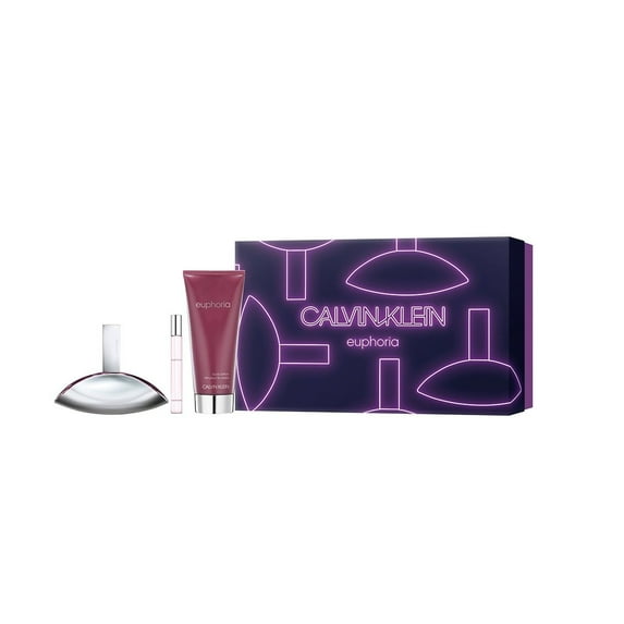 Calvin Klein Euphoria Perfume Gift Set for Women, 3 Pieces