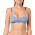 thumbnail image 1 of Calvin Klein Invisibles Comfort Lightly Lined Seamless Wireless Triangle Bralette Bra, 1 of 4