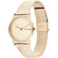thumbnail image 1 of Calvin Klein Feel Women's Rose Gold Dial Quartz Watch 25100036, 1 of 2