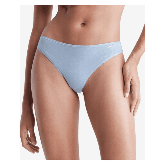 Calvin Klein Form Cotton Thong, Rain Dance, XL