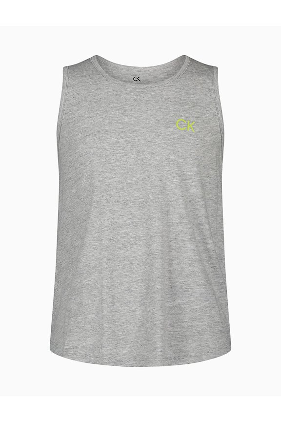 GREY HEATHER Girls' Performance Gradient Tank Top, US M/M/M(8-10)