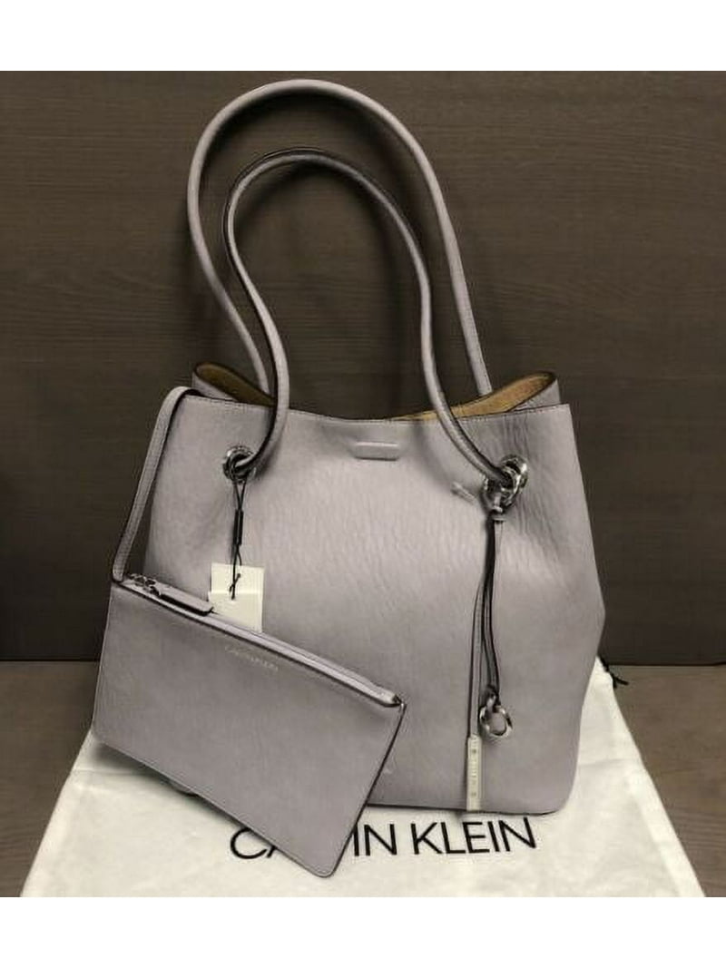 Calvin Klein Gabrianna Bubble Lamb North/South Key Item Tote