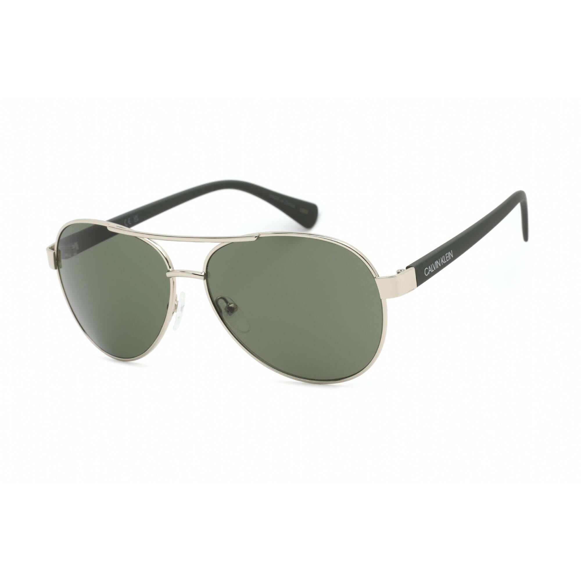 Vtg. Womens Calvin Klein Sunglasses W/Tags CK 4011 73 51-17-140 Green Gold