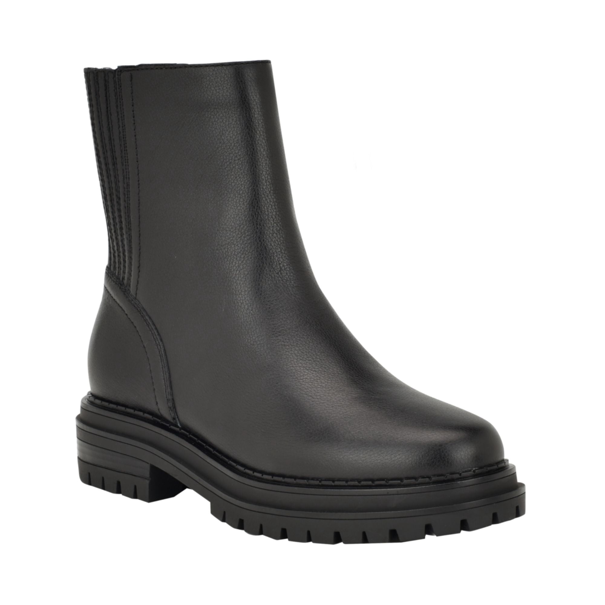CALVIN KLEIN ZIP UP BOOTS SIZE 8 Calvin Klein 205W39NYC Red Spazzolato Leather Cowboy Boots  main image 3