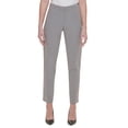 thumbnail image 1 of Calvin Klein Highline Mid Rise Slim Ankle Pant Tin 12, 1 of 1