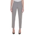 thumbnail image 1 of Calvin Klein Highline Mid Rise Slim Ankle Pant Tin 8, 1 of 1