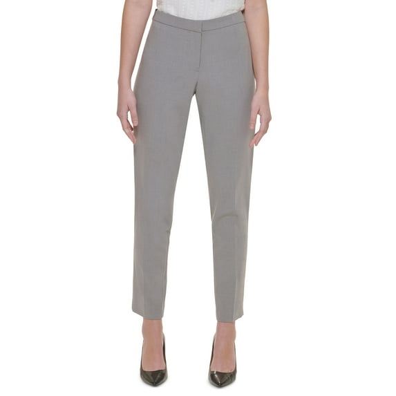 Calvin Klein Highline Mid Rise Slim Ankle Pant Tin 8