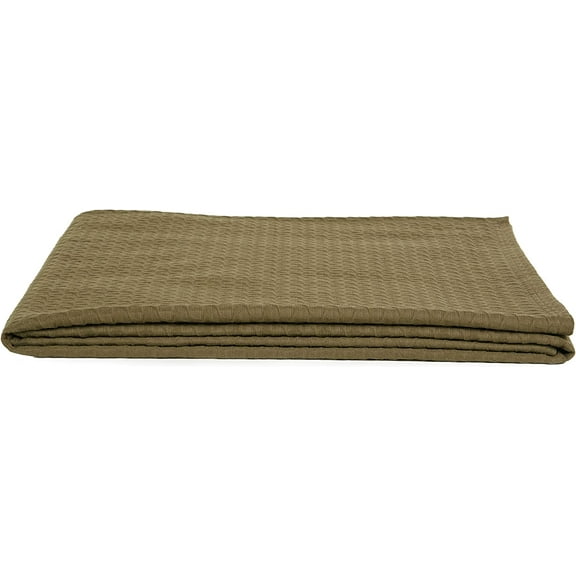 Calvin Klein Home Prairie Delta Coverlet, King, Beige