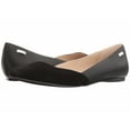 thumbnail image 1 of Calvin Klein Hyacinth 7 Black Suede Pointed Toe Flat Slip-on Pump New w Box, 1 of 1
