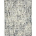 thumbnail image 1 of Calvin Klein CK022 Infinity 7'10" x 9'10" Ivory Grey Blue Modern Indoor Rug, 1 of 9