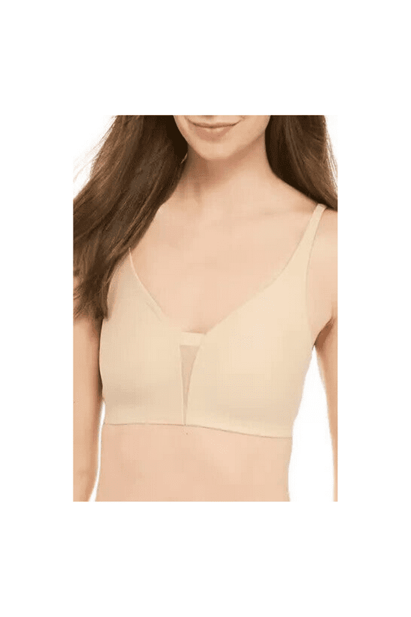 Invisibles with Mesh Bralette, Bare, XL