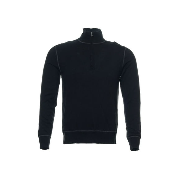Calvin Klein Jeans Black Half Zip Sweater , Size Small