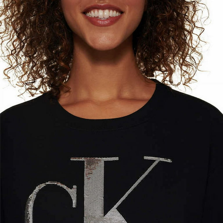 Calvin Klein Jeans relaxed fit sweatshirt in cream with monogram