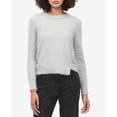 thumbnail image 1 of Calvin Klein Jeans Fuzzy Asymmetrical Sweater Hazy Grey M, 1 of 1