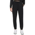 thumbnail image 1 of Calvin Klein Jeans High-rise Jogger Pants, Black, Large, 1 of 3