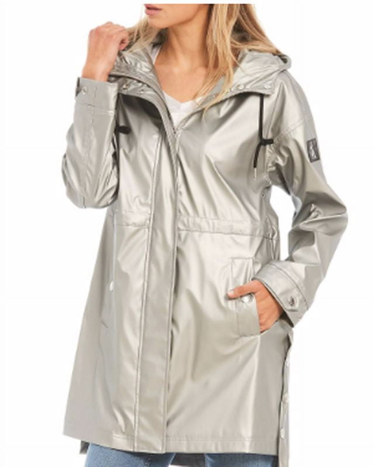 Calvin klein rain online jackets with hood