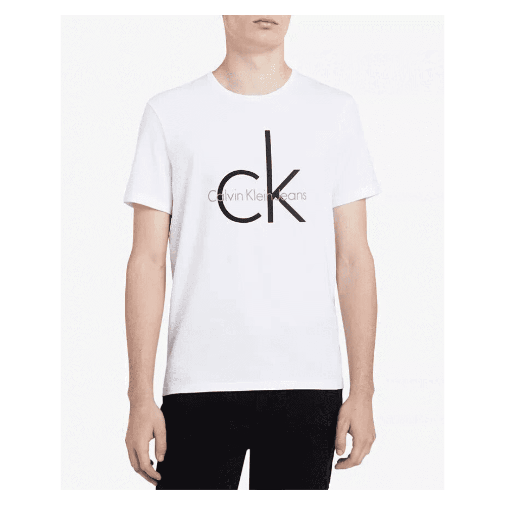 ● ●CLASSIC MONOGRAM LOGO SHORT SLEEVE T-SHIRT Amazon.com: Calvin Klein Short Sleeve Monogram Logo T-Shirt