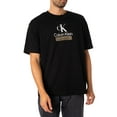 thumbnail image 1 of Calvin Klein Jeans Stacked Archival T-Shirt, Black, 1 of 5