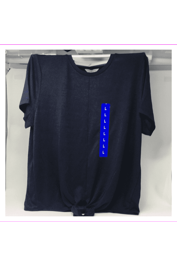 Jeans Top Front Tie Knot XXL/Blue