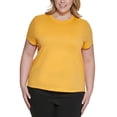 thumbnail image 1 of Calvin Klein Jeans Trendy Plus Size Boxy Fit T-Shirt Cabana 2X, 1 of 2