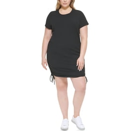Plus Size Calvin Klein Black Dress With Pearls Calvin Klein - Main Image