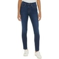 thumbnail image 1 of Calvin Klein Jeans Women High Rise Skinny Jean (Dark Blue, 6), 1 of 4