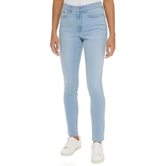 Calvin Klein Jeans Women High Rise Skinny Jean (Light Blue, 12)