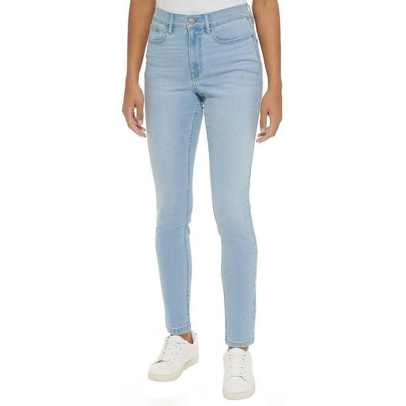 Calvin Klein Jeans Women High Rise Skinny Jean (Light Blue,6)