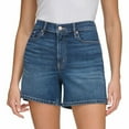 thumbnail image 1 of Calvin Klein Jeans Women's Denim Short (Dark Blue, 12), 1 of 4