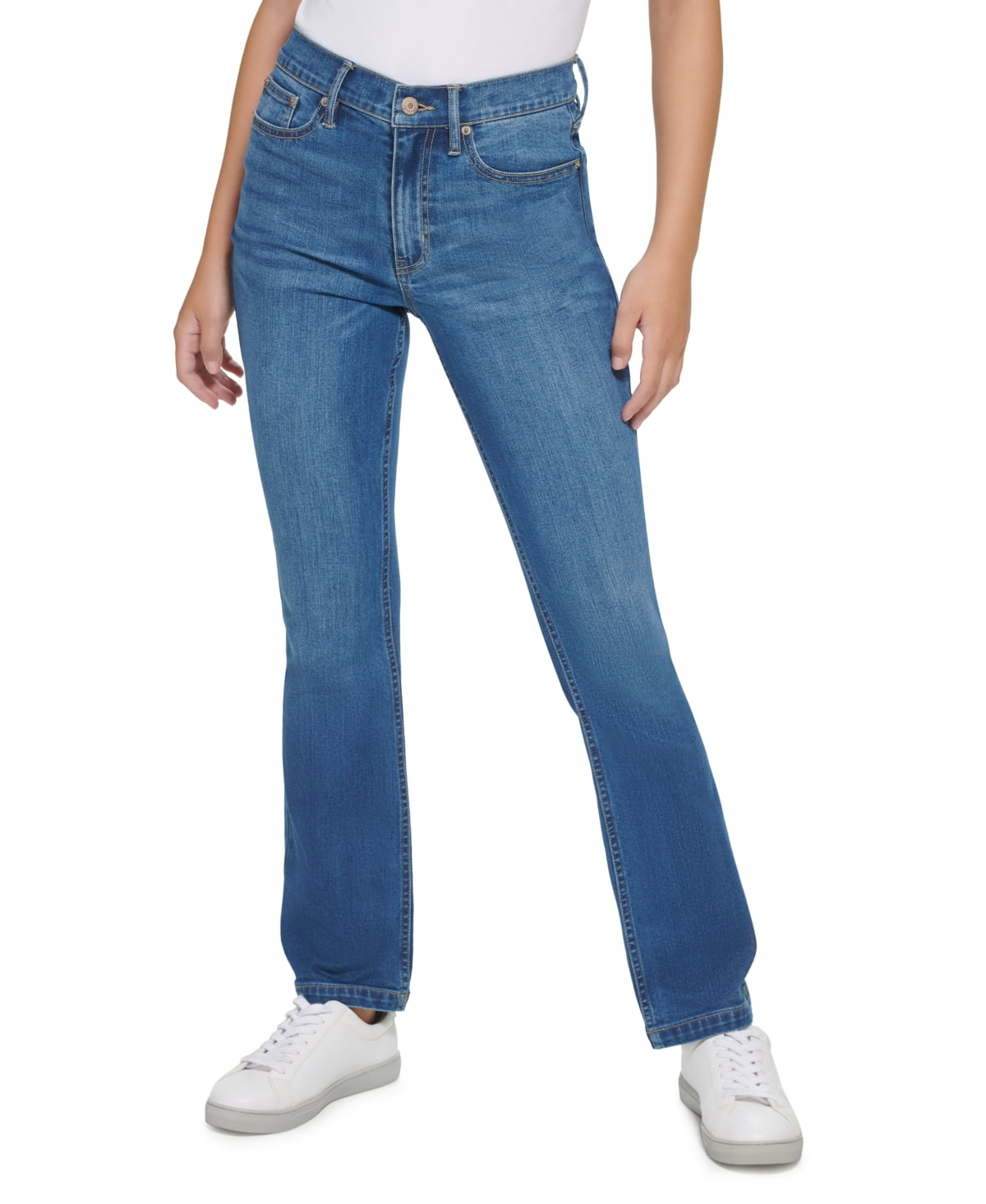 Calvin klein bootcut jeans womens sale