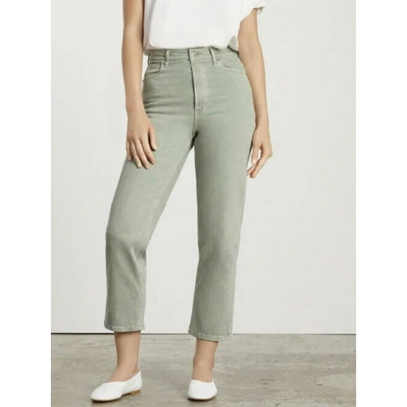 Calvin Klein Jeans Women's High Rise Skinny Jean Size: 8, Color: Sage