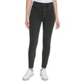 thumbnail image 1 of Calvin Klein Womens High Rise Skinny Fit Jeans, Black, 24, 1 of 1