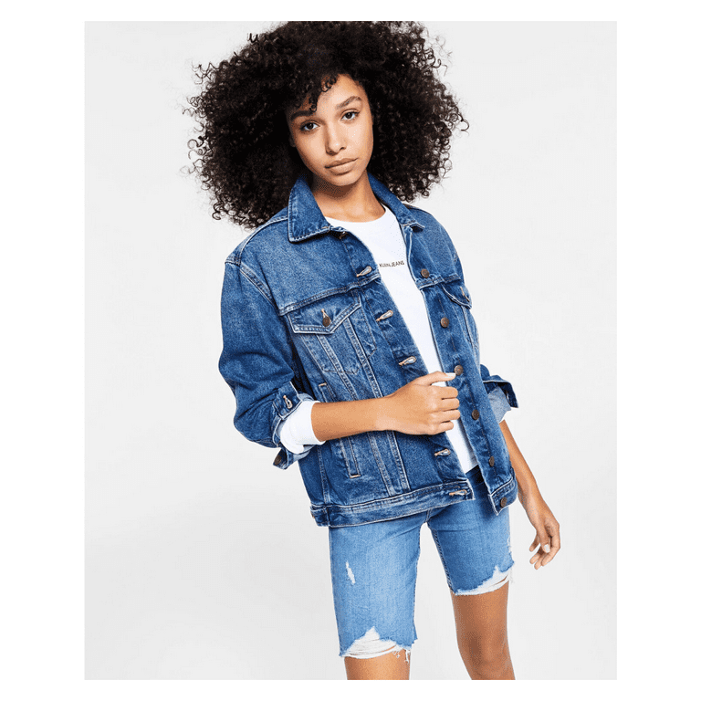 Vintage fit trucker jacket shop