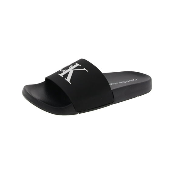 Calvin Klein Jeans Womens ARIN 2 Slip on Open toe Pool Slides