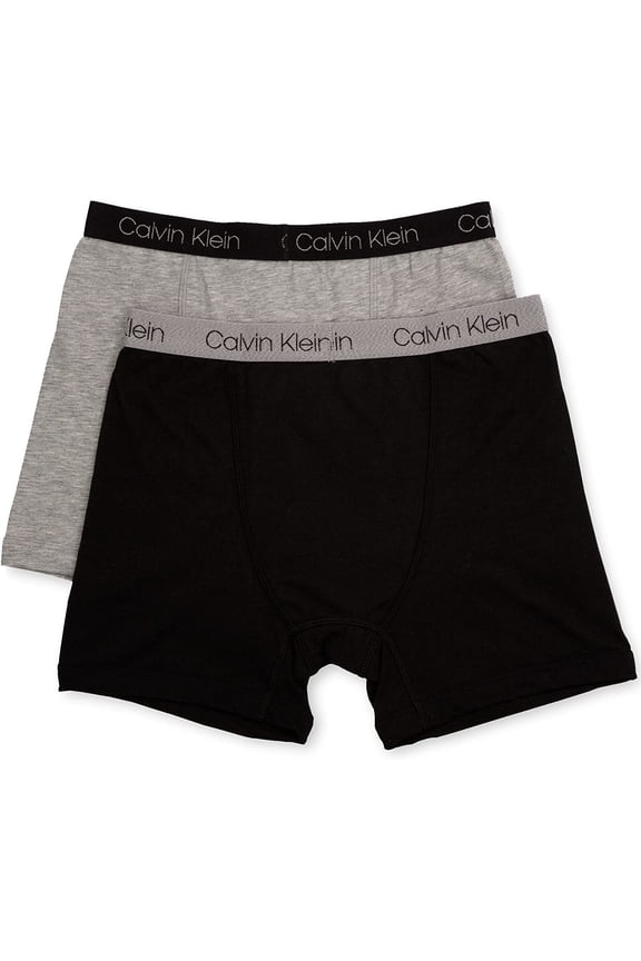 Kids 2-Pack Cotton Stretch Boxer (Little Kids/Big Kids)
