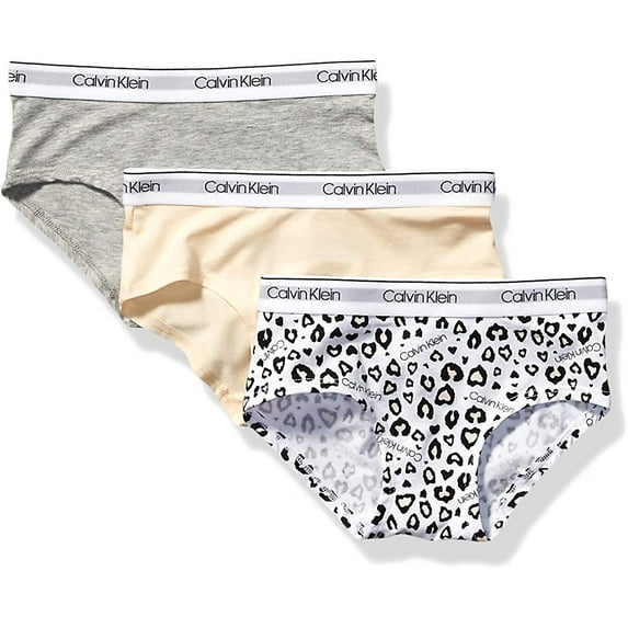 Calvin Klein Kids 3-Pack Hipster (Little Kids/Big Kids)