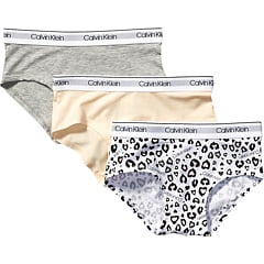 Calvin Klein Kids 3-Pack Hipster (Little Kids/Big Kids)