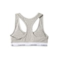 thumbnail image 1 of Calvin Klein Girls' Kids Modern Cotton Molded Bralette with Cookies, Small, Heather Grey, 1 of 3