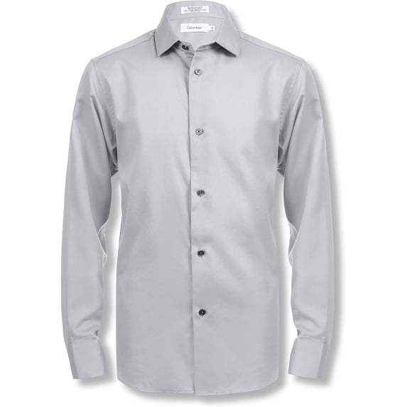 Calvin Klein Kids Sateen Shirt (Big Kids)