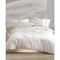 thumbnail image 1 of Calvin Klein LIGHT BEIGE Washed Percale 3 Piece Comforter Set, US King, 1 of 4