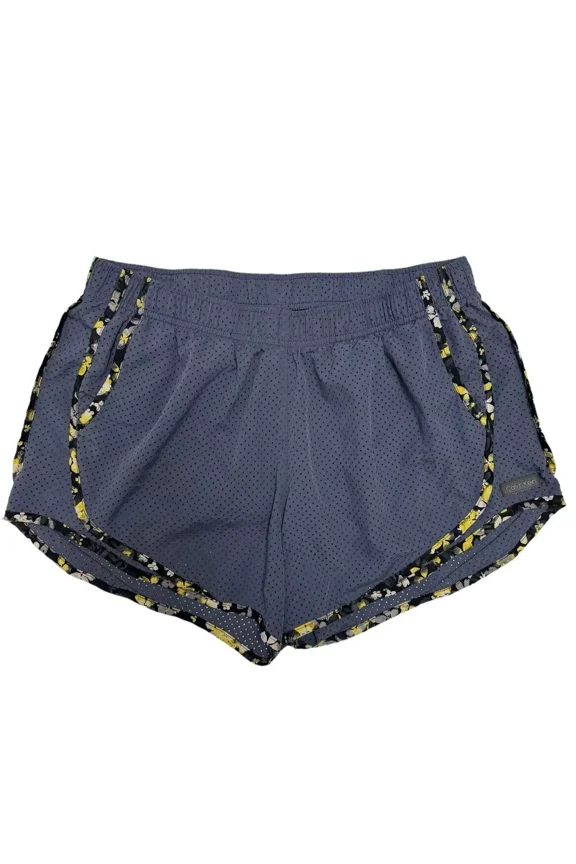 Ladies Active Shorts (Gray, Small)