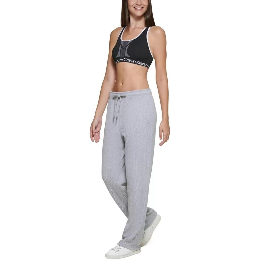 Calvin Klein Ladies Performance Ribbed Track Pants, PLG, S New with  box/tags