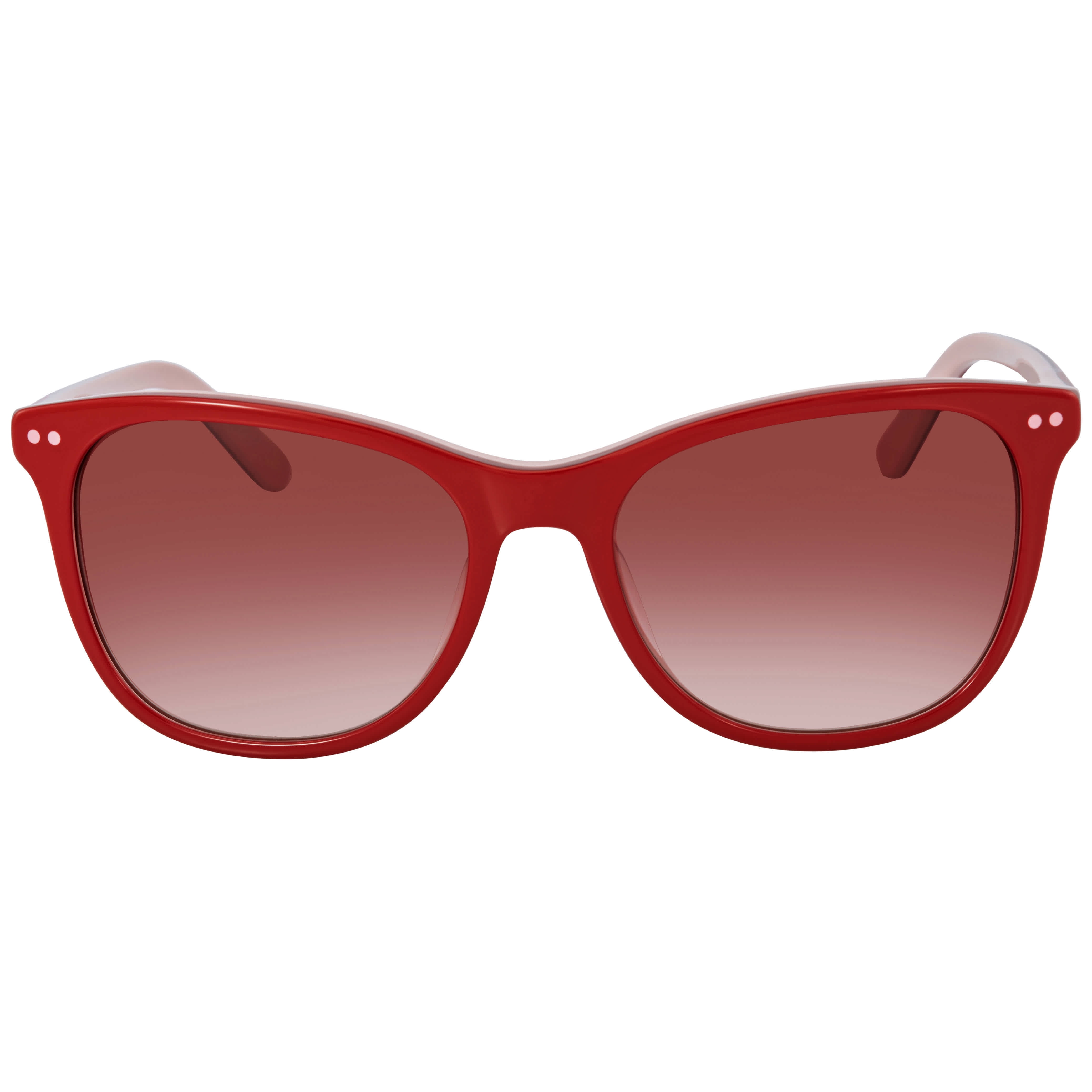 Calvin Klein Red Gradient Cat Eye Ladies Sunglasses CK18510S 610 57
