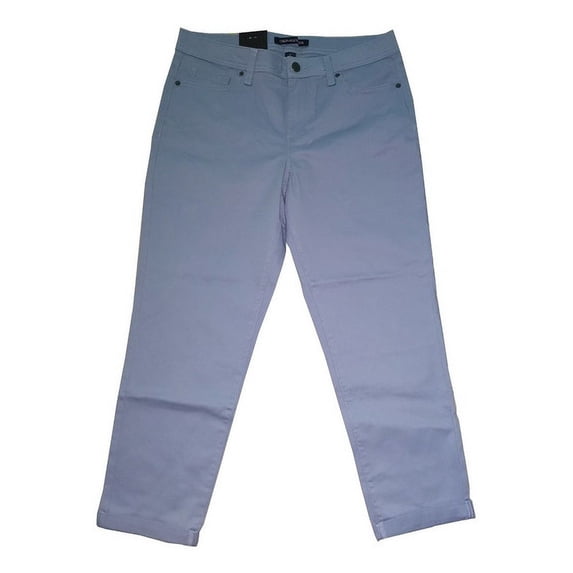 Calvin Klein Ladies' Slim Straight Pants (Winter Sky, 16)